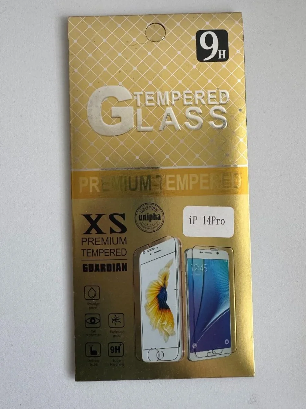 iPhone 14 Pro 9H Tempered Glass Screen Protector New